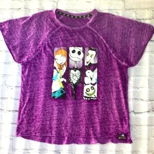 Disney Tim Burton’s The‎ nightmare before Christmas purple tee size small